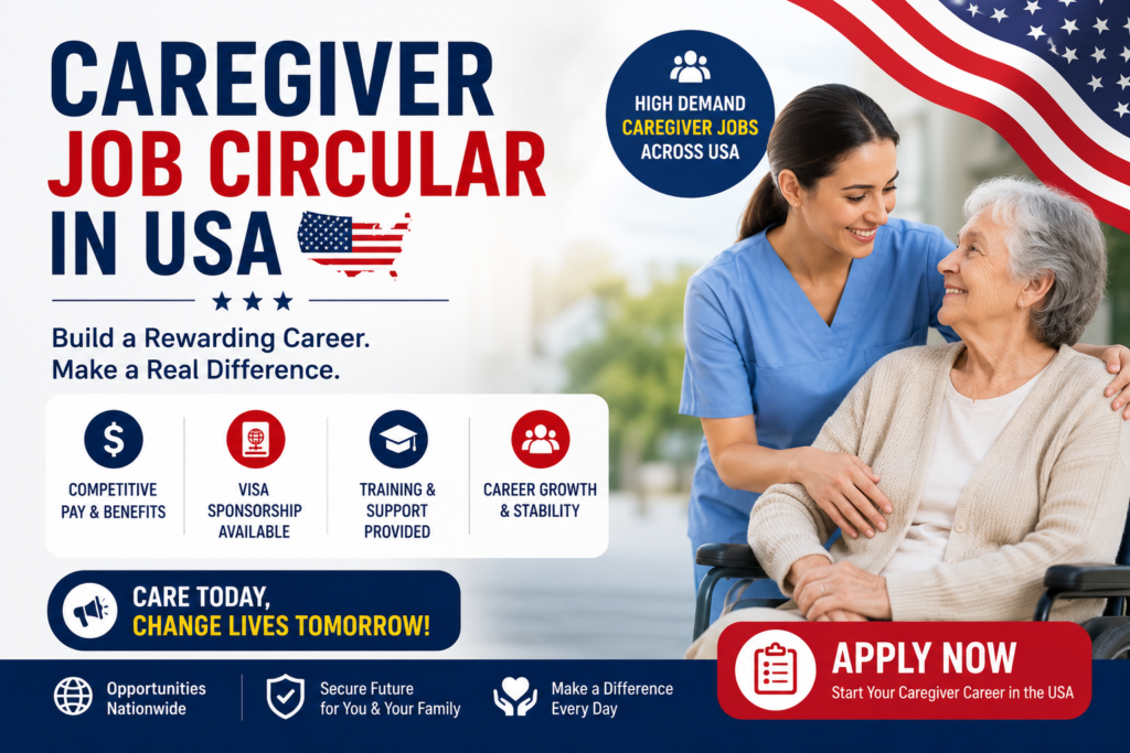 usa caregiver job